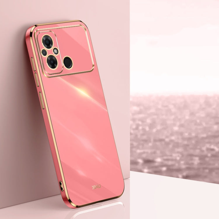 XINLI Straight Edge 6D Electroplate TPU Phone Case, For Xiaomi Redmi Note 12 Pro 4G, For Xiaomi Redmi Note 12 Turbo, For Xiaomi Civi 3 5G, For Xiaomi Poco C55 4G, For Xiaomi Redmi Note 12 5G Global