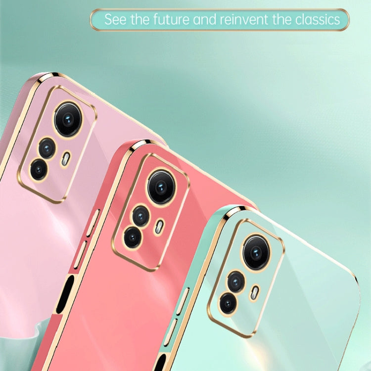 XINLI Straight Edge 6D Electroplate TPU Phone Case, For Xiaomi Redmi Note 12S 4G, For Xiaomi Redmi Note 12 Pro 4G, For Xiaomi Redmi Note 12 Turbo, For Xiaomi Civi 3 5G, For Xiaomi Poco C55 4G, For Xiaomi Redmi Note 12 5G Global