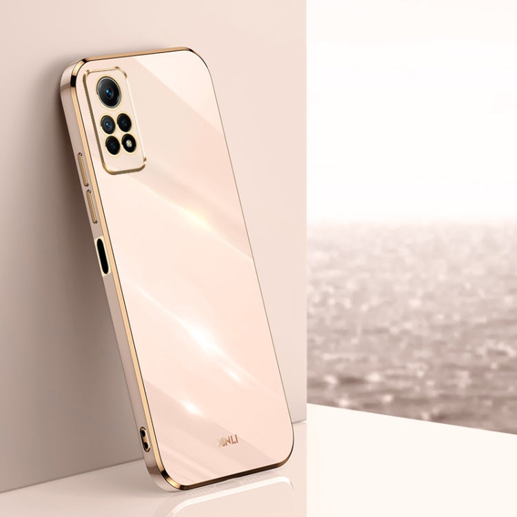 XINLI Straight Edge 6D Electroplate TPU Phone Case, For Xiaomi Redmi Note 12 Pro 4G, For Xiaomi Redmi Note 12 Turbo, For Xiaomi Civi 3 5G, For Xiaomi Poco C55 4G, For Xiaomi Redmi Note 12 5G Global