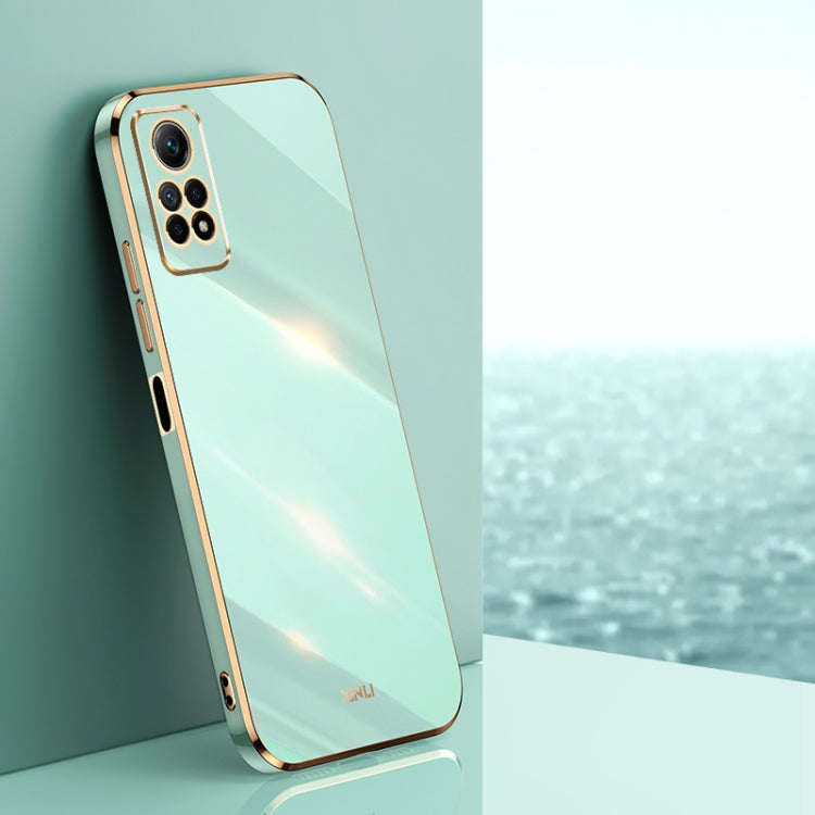 XINLI Straight Edge 6D Electroplate TPU Phone Case, For Xiaomi Redmi Note 12 Pro 4G, For Xiaomi Redmi Note 12 Turbo, For Xiaomi Civi 3 5G, For Xiaomi Poco C55 4G, For Xiaomi Redmi Note 12 5G Global