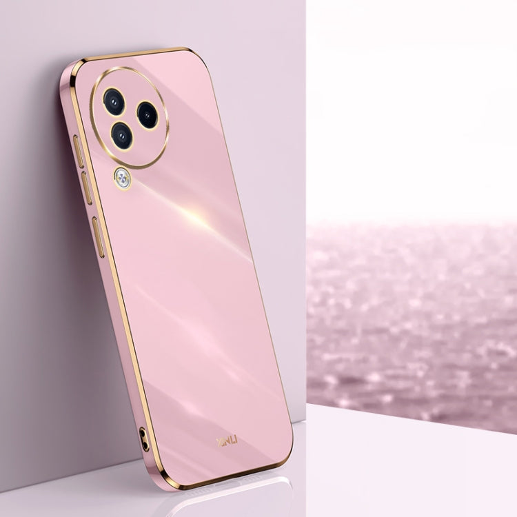 XINLI Straight Edge 6D Electroplate TPU Phone Case, For Xiaomi Redmi Note 12 Pro 4G, For Xiaomi Redmi Note 12 Turbo, For Xiaomi Civi 3 5G, For Xiaomi Poco C55 4G, For Xiaomi Redmi Note 12 5G Global