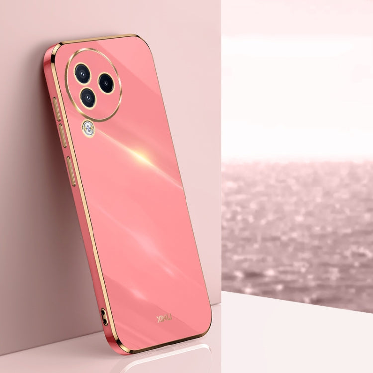 XINLI Straight Edge 6D Electroplate TPU Phone Case, For Xiaomi Redmi Note 12 Pro 4G, For Xiaomi Redmi Note 12 Turbo, For Xiaomi Civi 3 5G, For Xiaomi Poco C55 4G, For Xiaomi Redmi Note 12 5G Global