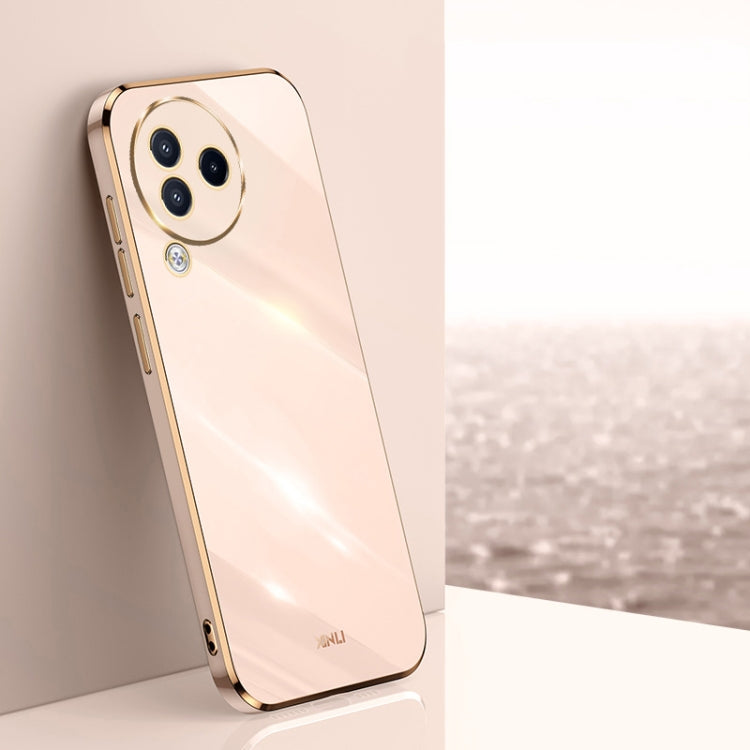 XINLI Straight Edge 6D Electroplate TPU Phone Case, For Xiaomi Redmi Note 12 Pro 4G, For Xiaomi Redmi Note 12 Turbo, For Xiaomi Civi 3 5G, For Xiaomi Poco C55 4G, For Xiaomi Redmi Note 12 5G Global