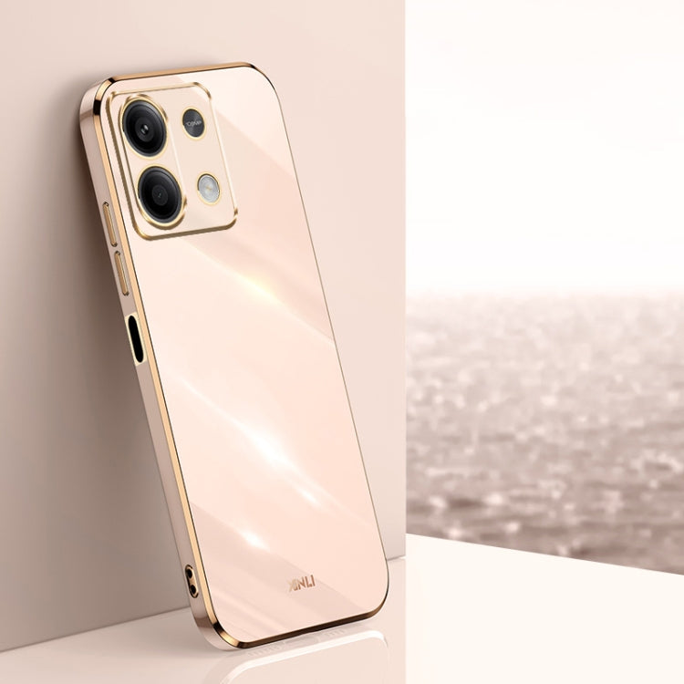 XINLI Straight Edge 6D Electroplate TPU Phone Case, For Xiaomi Redmi K70E, For Xiaomi 14 Pro, For Xiaomi 14, For Xiaomi Redmi Note 13 5G, For Xiaomi Redmi 13C 4G, For Xiaomi Redmi Note 13 Pro+