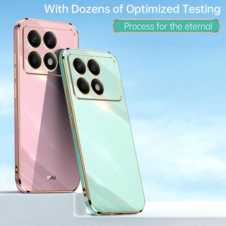 XINLI Straight Edge 6D Electroplate TPU Phone Case, For Xiaomi Redmi K70E, For Xiaomi 14 Pro, For Xiaomi 14, For Xiaomi Redmi Note 13 5G, For Xiaomi Redmi 13C 4G, For Xiaomi Redmi Note 13 Pro+