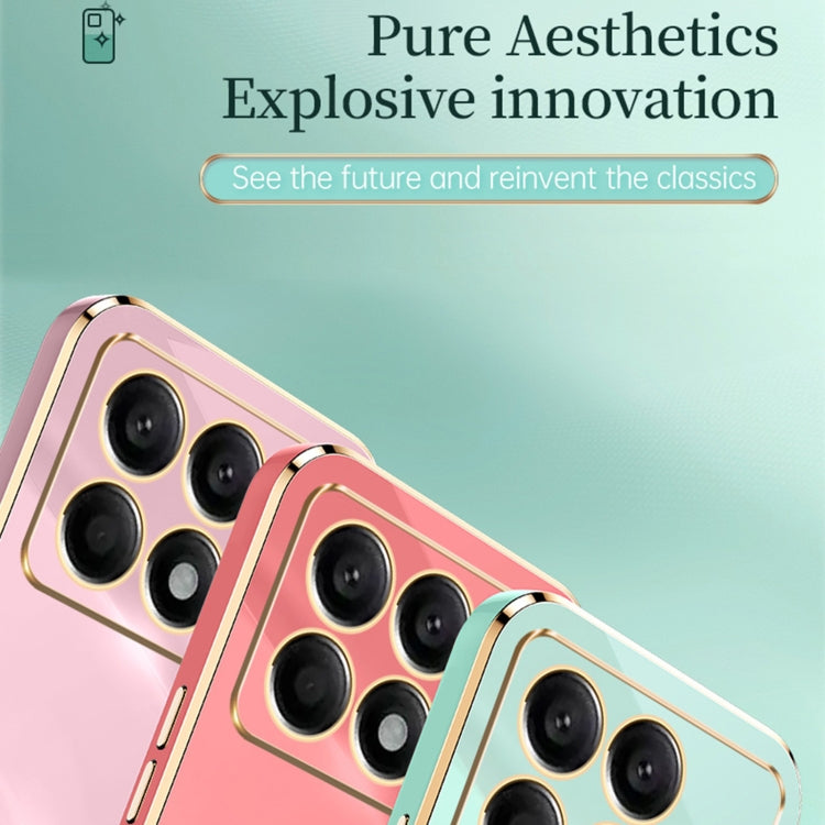 XINLI Straight Edge 6D Electroplate TPU Phone Case, For Xiaomi Redmi K70E, For Xiaomi 14 Pro, For Xiaomi 14, For Xiaomi Redmi Note 13 5G, For Xiaomi Redmi 13C 4G, For Xiaomi Redmi Note 13 Pro+