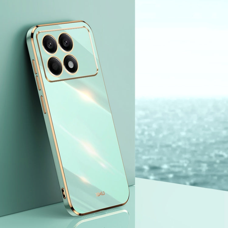 XINLI Straight Edge 6D Electroplate TPU Phone Case, For Xiaomi Redmi K70E, For Xiaomi 14 Pro, For Xiaomi 14, For Xiaomi Redmi Note 13 5G, For Xiaomi Redmi 13C 4G, For Xiaomi Redmi Note 13 Pro+