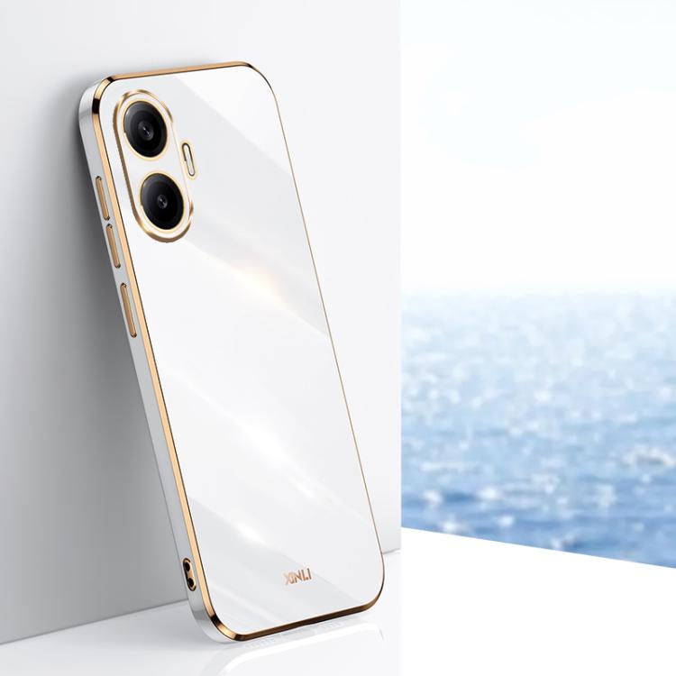 XINLI Straight Edge 6D Electroplate TPU Phone Case, For Redmi K90 / Poco F8 Pro, For Redmi 15 5G Global / 4G SEA 169.5, For Redmi 15 5G / 4G EU 171mm, For Redmi A5 4G 171.7mm / Poco C71, For Redmi Turbo 4 Pro, For Redmi Note 14 Pro 4G Global