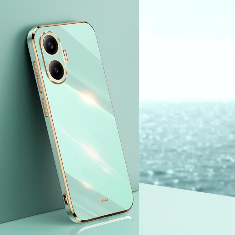 XINLI Straight Edge 6D Electroplate TPU Phone Case, For Redmi K90 / Poco F8 Pro, For Redmi 15 5G Global / 4G SEA 169.5, For Redmi 15 5G / 4G EU 171mm, For Redmi A5 4G 171.7mm / Poco C71, For Redmi Turbo 4 Pro, For Redmi Note 14 Pro 4G Global