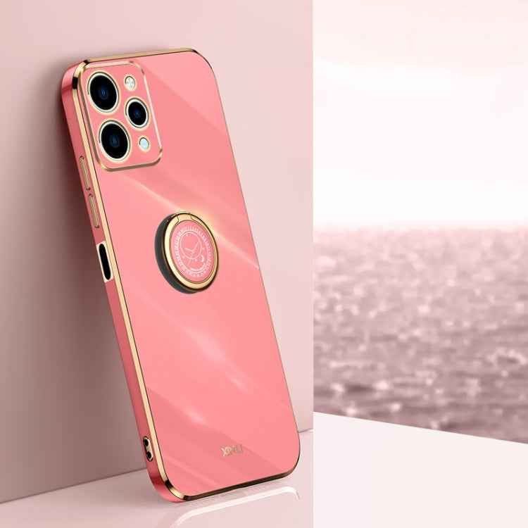 XINLI Straight Edge 6D Electroplate TPU Phone Case with Ring Holder, For Xiaomi Redmi Note 12R, For Xiaomi Redmi K70, For Xiaomi Redmi 12 4G, For Xiaomi Redmi Note 12S 4G, For Xiaomi Redmi Note 12 Pro 4G, For Xiaomi Redmi Note 12 Turbo