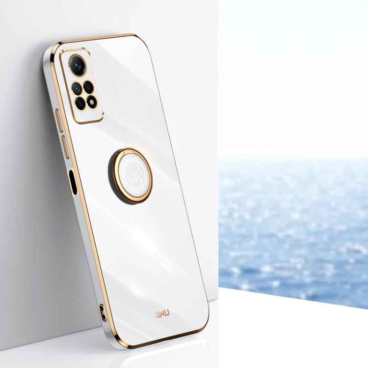 XINLI Straight Edge 6D Electroplate TPU Phone Case with Ring Holder, For Xiaomi Redmi Note 12R, For Xiaomi Redmi K70, For Xiaomi Redmi 12 4G, For Xiaomi Redmi Note 12S 4G, For Xiaomi Redmi Note 12 Pro 4G, For Xiaomi Redmi Note 12 Turbo