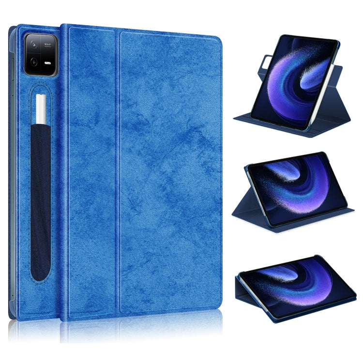 360 Rotation Stand Smart Leather Tablet Case