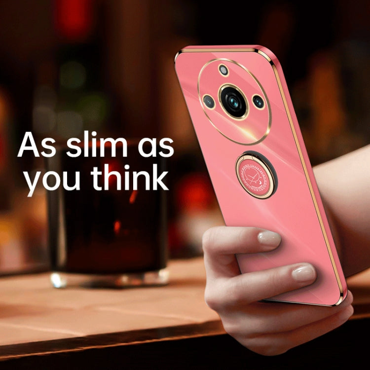 XINLI Straight Edge 6D Electroplate TPU Phone Case with Ring Holder, For Realme 11 5G, For Realme C53 2023, For Realme 11 Pro+ 5G, For Realme GT Neo5 SE, For Realme C55