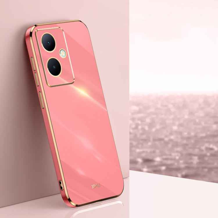 XINLI Straight Edge 6D Electroplate TPU Phone Case, For vivo Y35M+, For vivo S17, For vivo S17e, For vivo Y78+, For vivo iQOO Pro