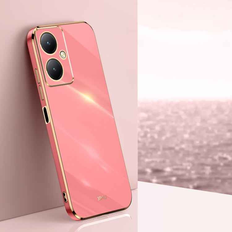 XINLI Straight Edge 6D Electroplate TPU Phone Case, For vivo Y35M+, For vivo S17, For vivo S17e, For vivo Y78+, For vivo iQOO Pro