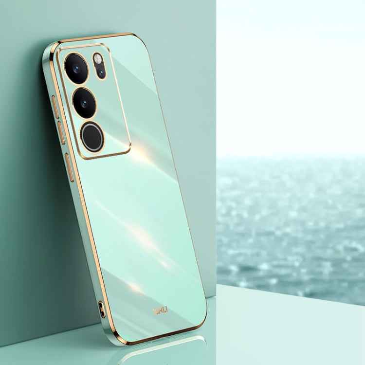 XINLI Straight Edge 6D Electroplate TPU Phone Case, For vivo Y35M+, For vivo S17, For vivo S17e, For vivo Y78+, For vivo iQOO Pro