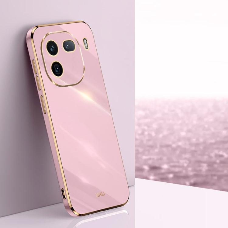 XINLI Straight Edge 6D Electroplate TPU Phone Case, For vivo iQOO 12 Pro 5G, For vivo iQOO 12 5G, For vivo Y17S 4G, For vivo Y35M+, For vivo S17, For vivo S17e