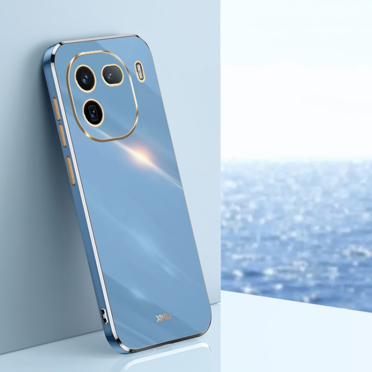 XINLI Straight Edge 6D Electroplate TPU Phone Case, For vivo iQOO 12 Pro 5G, For vivo iQOO 12 5G, For vivo Y17S 4G, For vivo Y35M+, For vivo S17, For vivo S17e