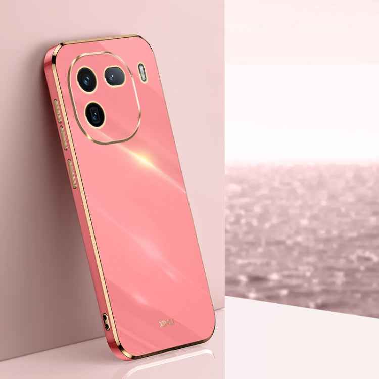 XINLI Straight Edge 6D Electroplate TPU Phone Case, For vivo S18 Pro, For vivo S18e, For vivo X100 Pro 5G, For vivo iQOO 12 Pro 5G, For vivo iQOO 12 5G, For vivo Y17S 4G