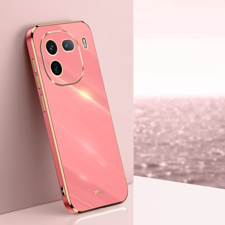 XINLI Straight Edge 6D Electroplate TPU Phone Case, For vivo iQOO 12 Pro 5G, For vivo iQOO 12 5G, For vivo Y17S 4G, For vivo Y35M+, For vivo S17, For vivo S17e