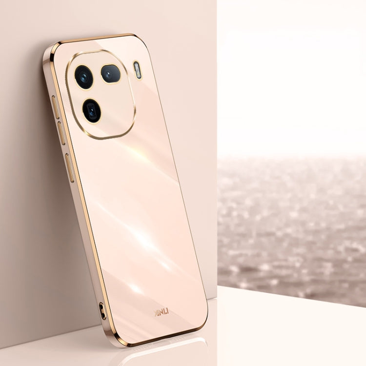XINLI Straight Edge 6D Electroplate TPU Phone Case, For vivo iQOO 12 Pro 5G, For vivo iQOO 12 5G, For vivo Y17S 4G, For vivo Y35M+, For vivo S17, For vivo S17e
