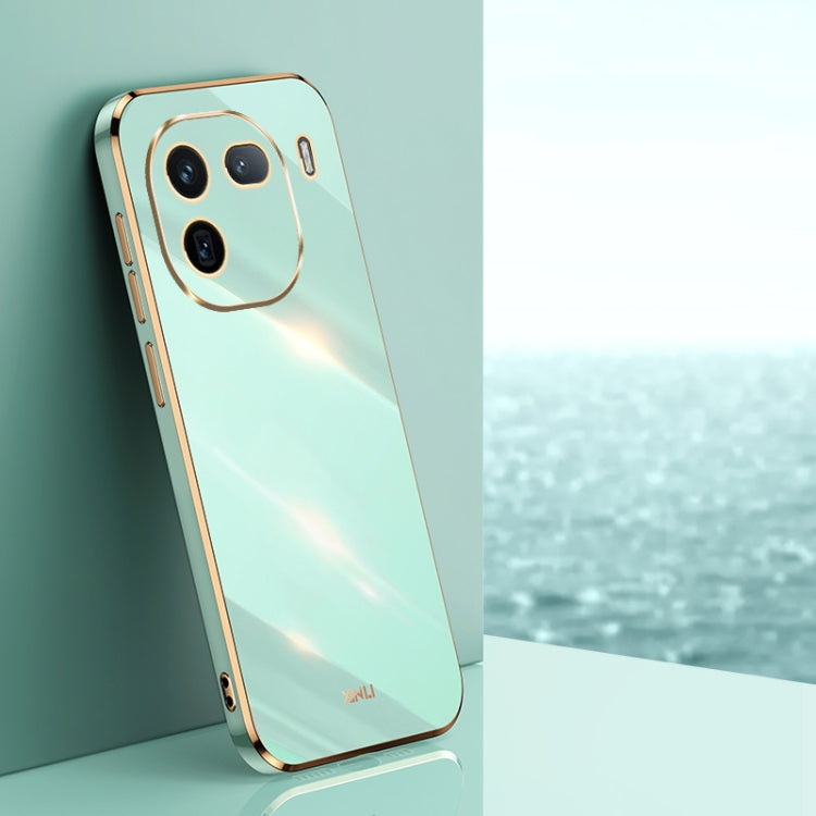 XINLI Straight Edge 6D Electroplate TPU Phone Case, For vivo iQOO 12 Pro 5G, For vivo iQOO 12 5G, For vivo Y17S 4G, For vivo Y35M+, For vivo S17, For vivo S17e