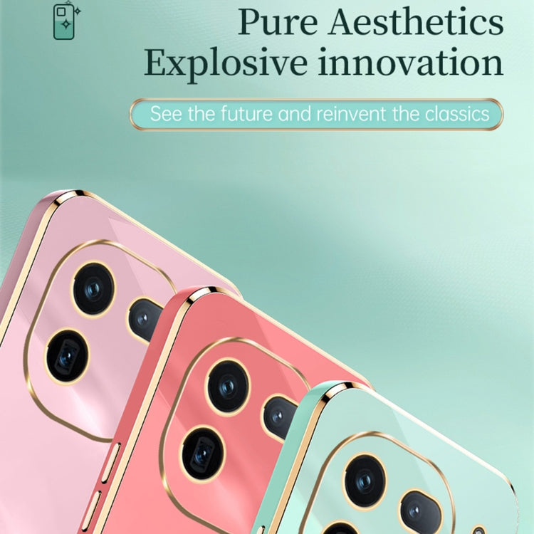 XINLI Straight Edge 6D Electroplate TPU Phone Case, For vivo iQOO 12 Pro 5G, For vivo iQOO 12 5G, For vivo Y17S 4G, For vivo Y35M+, For vivo S17, For vivo S17e
