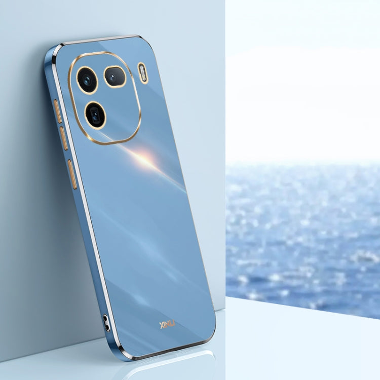 XINLI Straight Edge 6D Electroplate TPU Phone Case, For vivo iQOO 12 Pro 5G, For vivo iQOO 12 5G, For vivo Y17S 4G, For vivo Y35M+, For vivo S17, For vivo S17e