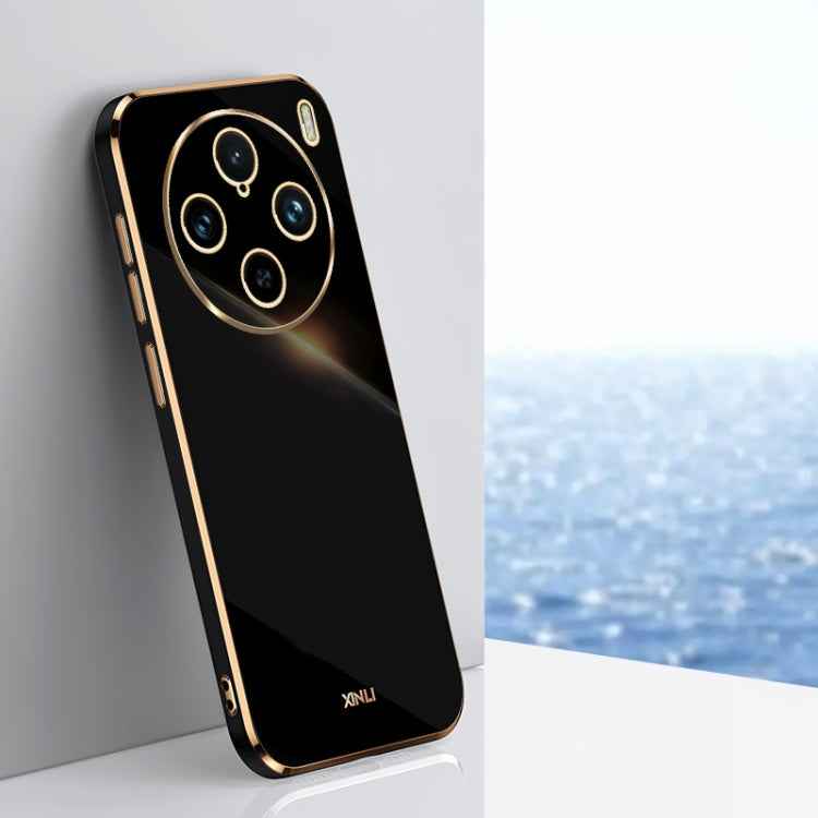 XINLI Straight Edge 6D Electroplate TPU Phone Case, For vivo S18 Pro, For vivo S18e, For vivo X100 Pro 5G, For vivo iQOO 12 Pro 5G, For vivo iQOO 12 5G, For vivo Y17S 4G