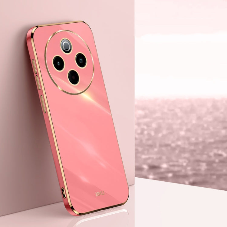 XINLI Straight Edge 6D Electroplate TPU Phone Case, For vivo V50 Lite, For vivo V50, For vivo Y300 Pro, For vivo S18 Pro, For vivo S18e, For vivo X100 Pro 5G