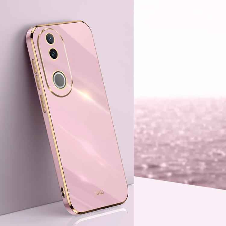 XINLI Straight Edge 6D Electroplate TPU Phone Case, For vivo S30 Pro mini 5G, For vivo S30 5G, For vivo X200 Ultra, For vivo V50 Lite, For vivo V50, For vivo Y300 Pro