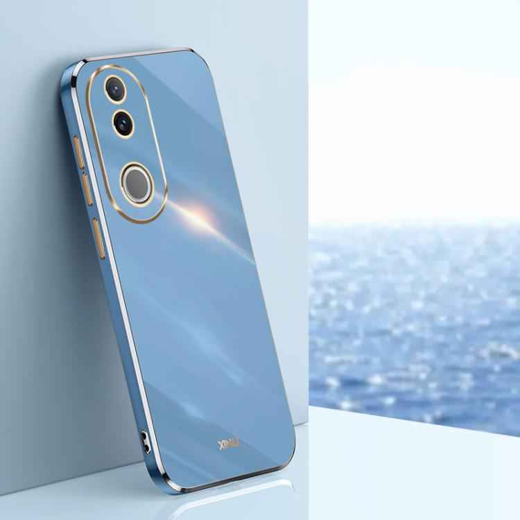 XINLI Straight Edge 6D Electroplate TPU Phone Case, For vivo S30 Pro mini 5G, For vivo S30 5G, For vivo X200 Ultra, For vivo V50 Lite, For vivo V50, For vivo Y300 Pro