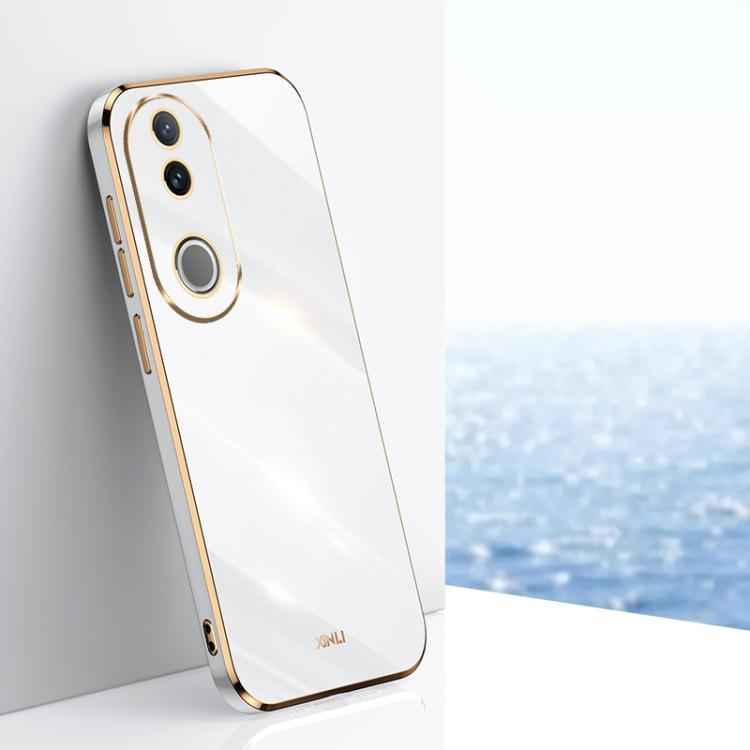 XINLI Straight Edge 6D Electroplate TPU Phone Case, For vivo S30 Pro mini 5G, For vivo S30 5G, For vivo X200 Ultra, For vivo V50 Lite, For vivo V50, For vivo Y300 Pro