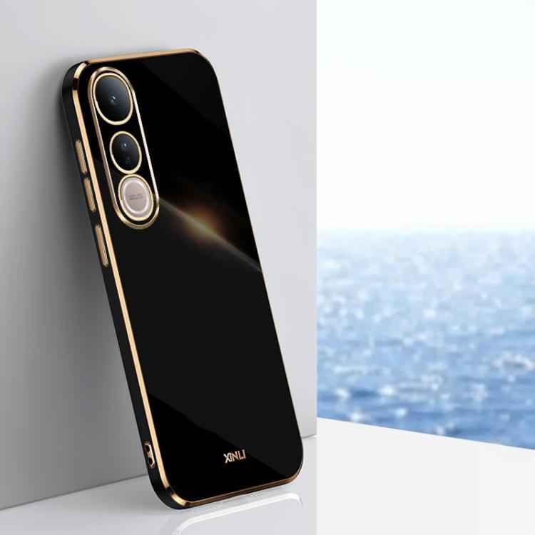 XINLI Straight Edge 6D Electroplate TPU Phone Case, For vivo S30 Pro mini 5G, For vivo S30 5G, For vivo X200 Ultra, For vivo V50 Lite, For vivo V50, For vivo Y300 Pro