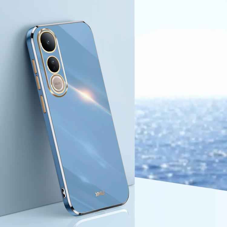 XINLI Straight Edge 6D Electroplate TPU Phone Case, For vivo S30 Pro mini 5G, For vivo S30 5G, For vivo X200 Ultra, For vivo V50 Lite, For vivo V50, For vivo Y300 Pro