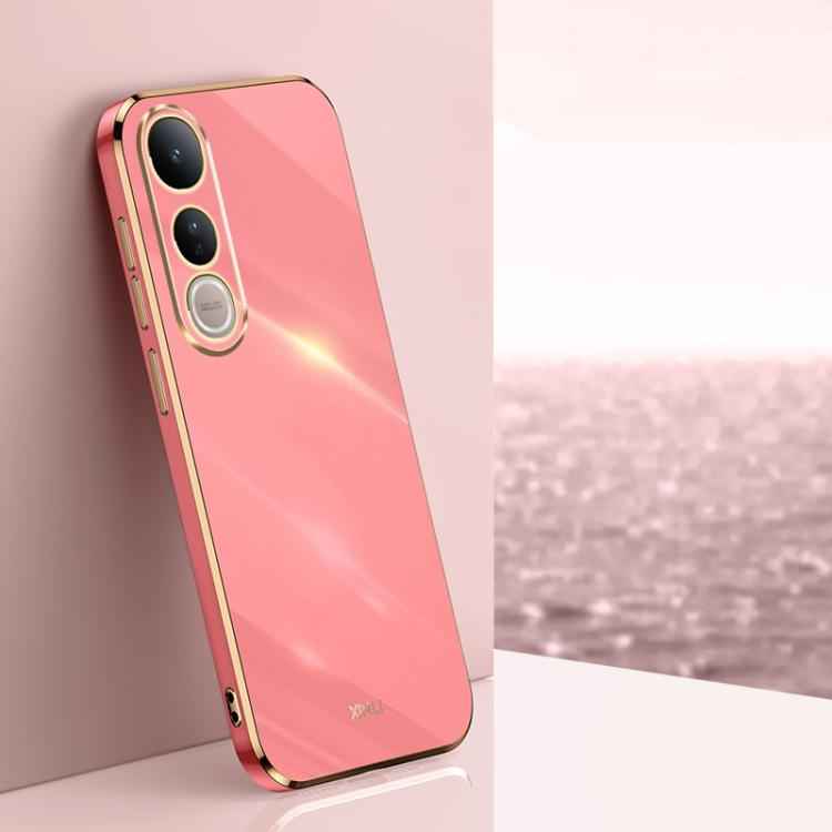 XINLI Straight Edge 6D Electroplate TPU Phone Case, For vivo S30 Pro mini 5G, For vivo S30 5G, For vivo X200 Ultra, For vivo V50 Lite, For vivo V50, For vivo Y300 Pro