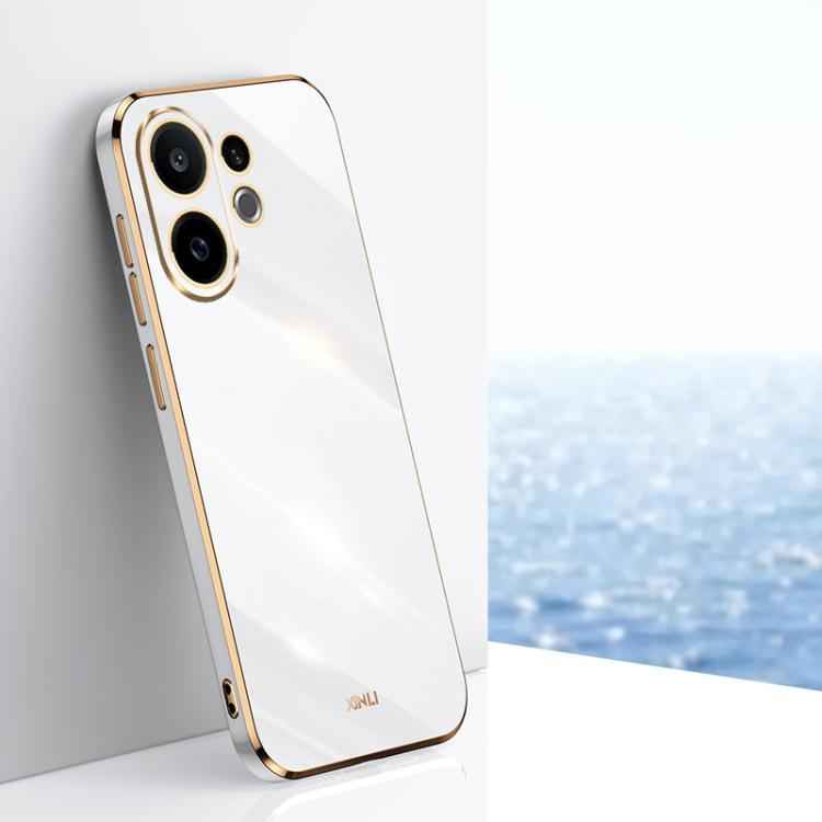 XINLI Straight Edge 6D Electroplate TPU Phone Case, For vivo S30 Pro mini 5G, For vivo S30 5G, For vivo X200 Ultra, For vivo V50 Lite, For vivo V50, For vivo Y300 Pro