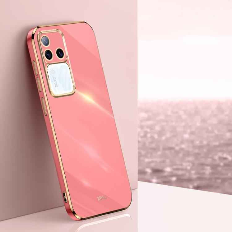 XINLI Straight Edge 6D Electroplate TPU Phone Case, For vivo S18 Pro, For vivo S18e, For vivo X100 Pro 5G, For vivo iQOO 12 Pro 5G, For vivo iQOO 12 5G, For vivo Y17S 4G