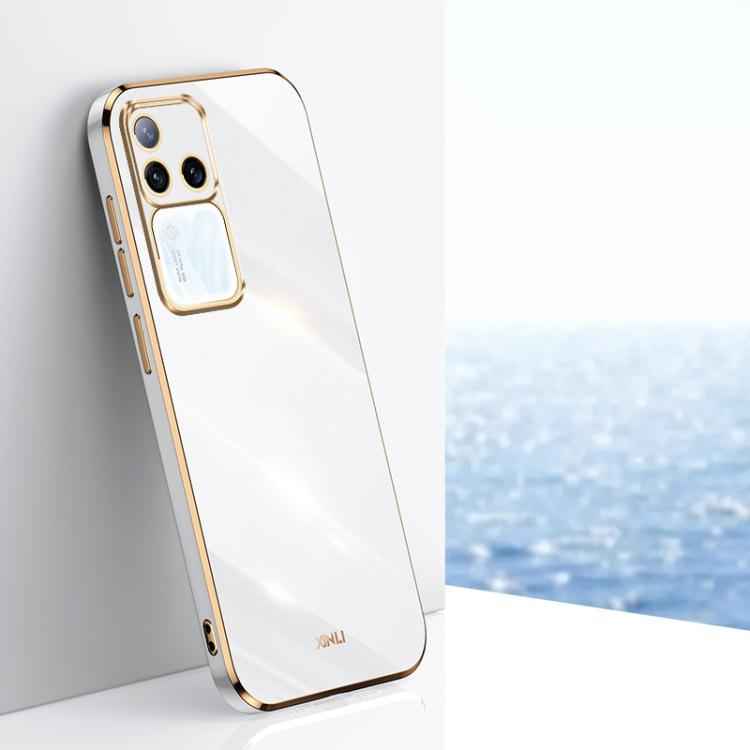 XINLI Straight Edge 6D Electroplate TPU Phone Case, For vivo S18 Pro, For vivo S18e, For vivo X100 Pro 5G, For vivo iQOO 12 Pro 5G, For vivo iQOO 12 5G, For vivo Y17S 4G