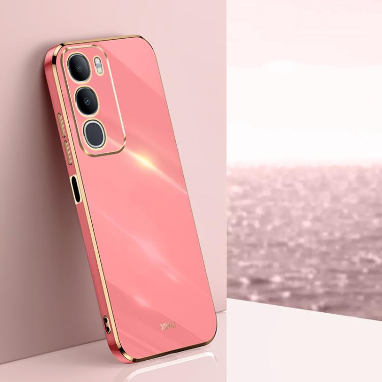 XINLI Straight Edge 6D Electroplate TPU Phone Case, For vivo Y50 5G, For vivo Y500 5G, For vivo V60 5G Global, For vivo S30 Pro mini 5G, For vivo S30 5G, For vivo X200 Ultra