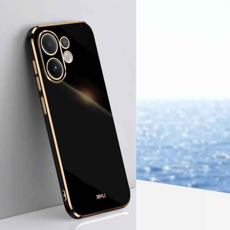 XINLI Straight Edge 6D Electroplate TPU Phone Case, For vivo X300 Pro, For vivo X300 5G, For vivo V60 Lite 5G, For vivo Y50 5G, For vivo Y500 5G, For vivo V60 5G Global