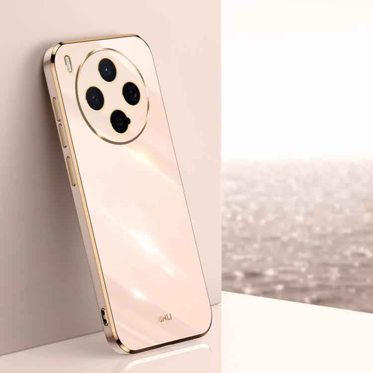 XINLI Straight Edge 6D Electroplate TPU Phone Case, For vivo X300 Pro, For vivo X300 5G, For vivo V60 Lite 5G, For vivo Y50 5G, For vivo Y500 5G, For vivo V60 5G Global