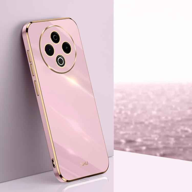 XINLI Straight Edge 6D Electroplate TPU Phone Case, For vivo X300 Pro, For vivo X300 5G, For vivo V60 Lite 5G, For vivo Y50 5G, For vivo Y500 5G, For vivo V60 5G Global