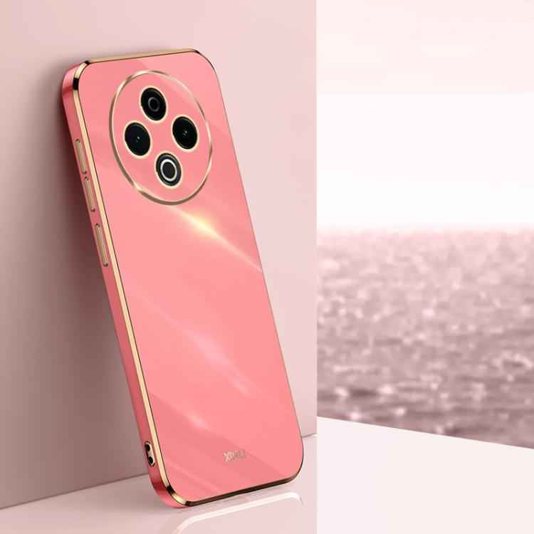 XINLI Straight Edge 6D Electroplate TPU Phone Case, For vivo X300 Pro, For vivo X300 5G, For vivo V60 Lite 5G, For vivo Y50 5G, For vivo Y500 5G, For vivo V60 5G Global
