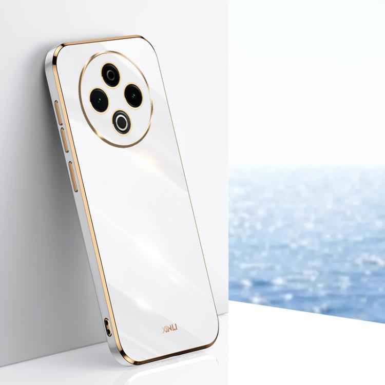 XINLI Straight Edge 6D Electroplate TPU Phone Case, For vivo X300 Pro, For vivo X300 5G, For vivo V60 Lite 5G, For vivo Y50 5G, For vivo Y500 5G, For vivo V60 5G Global