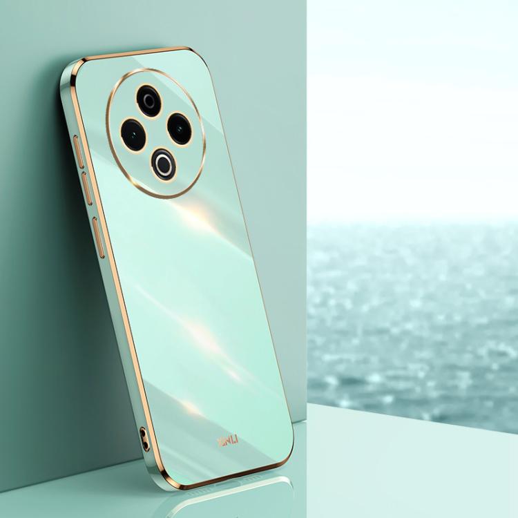 XINLI Straight Edge 6D Electroplate TPU Phone Case, For vivo Y50 5G, For vivo Y500 5G, For vivo V60 5G Global, For vivo S30 Pro mini 5G, For vivo S30 5G, For vivo X200 Ultra