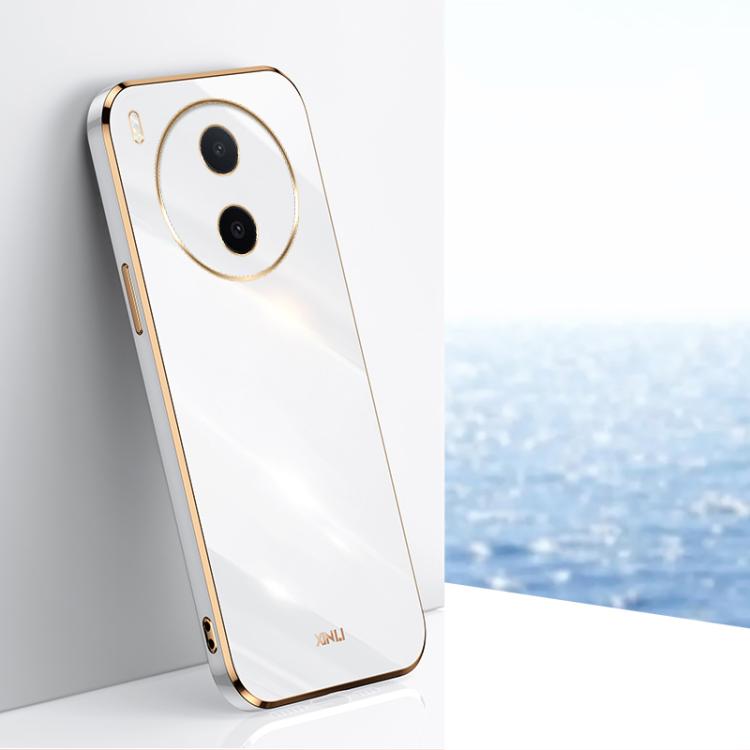 XINLI Straight Edge 6D Electroplate TPU Phone Case, For vivo Y600 Pro 5G, For vivo V70 FE 5G, For vivo X300 Ultra, For vivo X300 Pro, For vivo X300 5G, For vivo V60 Lite 5G