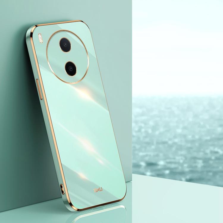 XINLI Straight Edge 6D Electroplate TPU Phone Case, For vivo Y600 Pro 5G, For vivo V70 FE 5G, For vivo X300 Ultra, For vivo X300 Pro, For vivo X300 5G, For vivo V60 Lite 5G