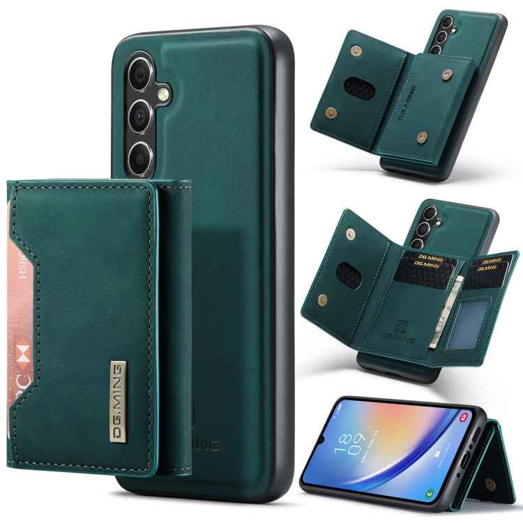 DG.MING M2 Series 3-Fold Multi Card Bag + Magnetic Phone Case, For Samsung Galaxy A15 5G / A15 4G, For Samsung Galaxy A55 5G, For Samsung Galaxy A35 5G, For Samsung Galaxy S24 Ultra 5G, For Samsung Galaxy S24+ 5G, For Samsung Galaxy S24 5G�������������...