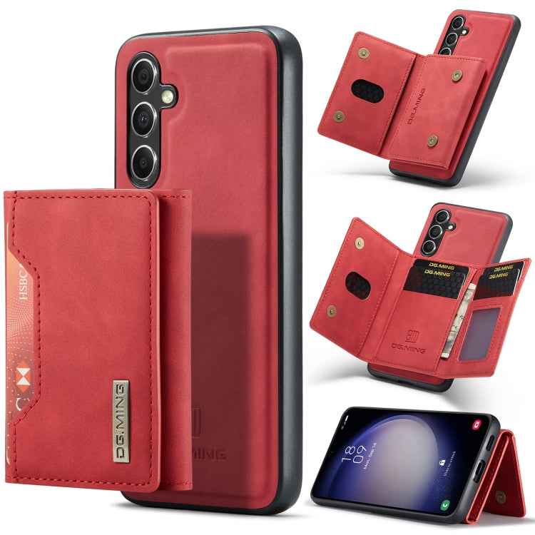 DG.MING M2 Series 3-Fold Multi Card Bag + Magnetic Phone Case, For Samsung Galaxy A15 5G / A15 4G, For Samsung Galaxy A55 5G, For Samsung Galaxy A35 5G, For Samsung Galaxy S24 Ultra 5G, For Samsung Galaxy S24+ 5G, For Samsung Galaxy S24 5G�������������...
